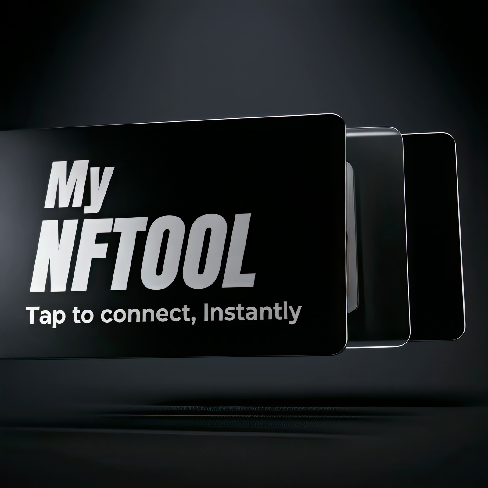 NFC chip embedded inside the MyNFTools metal card